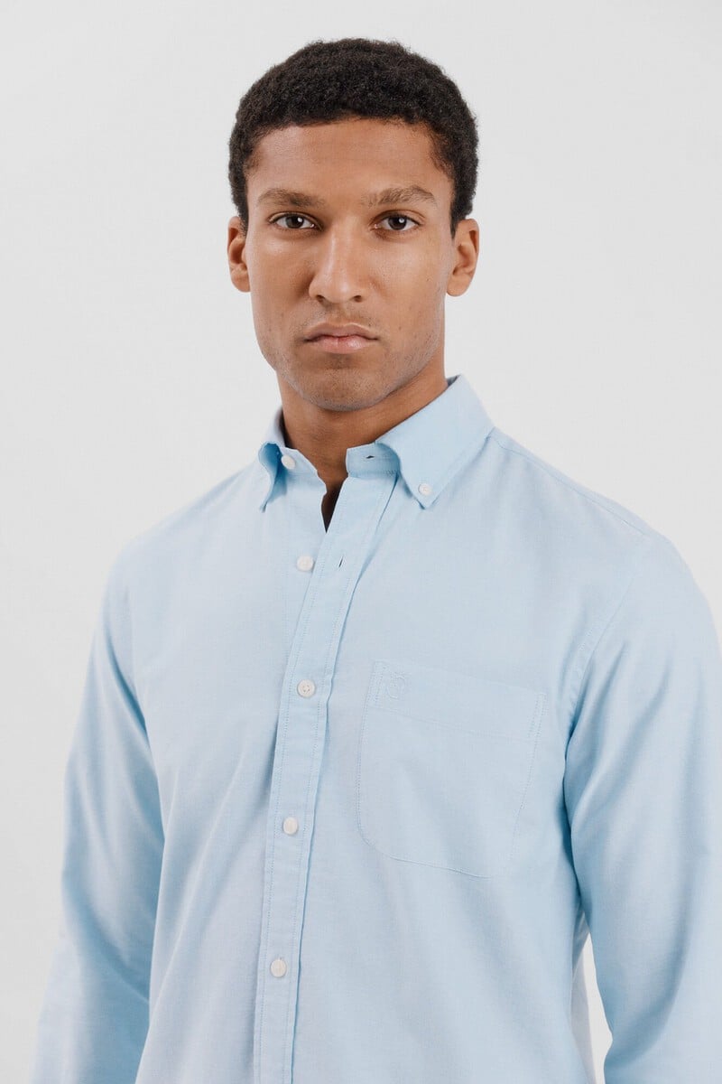 Cortefiel Camisa Oxford Liso