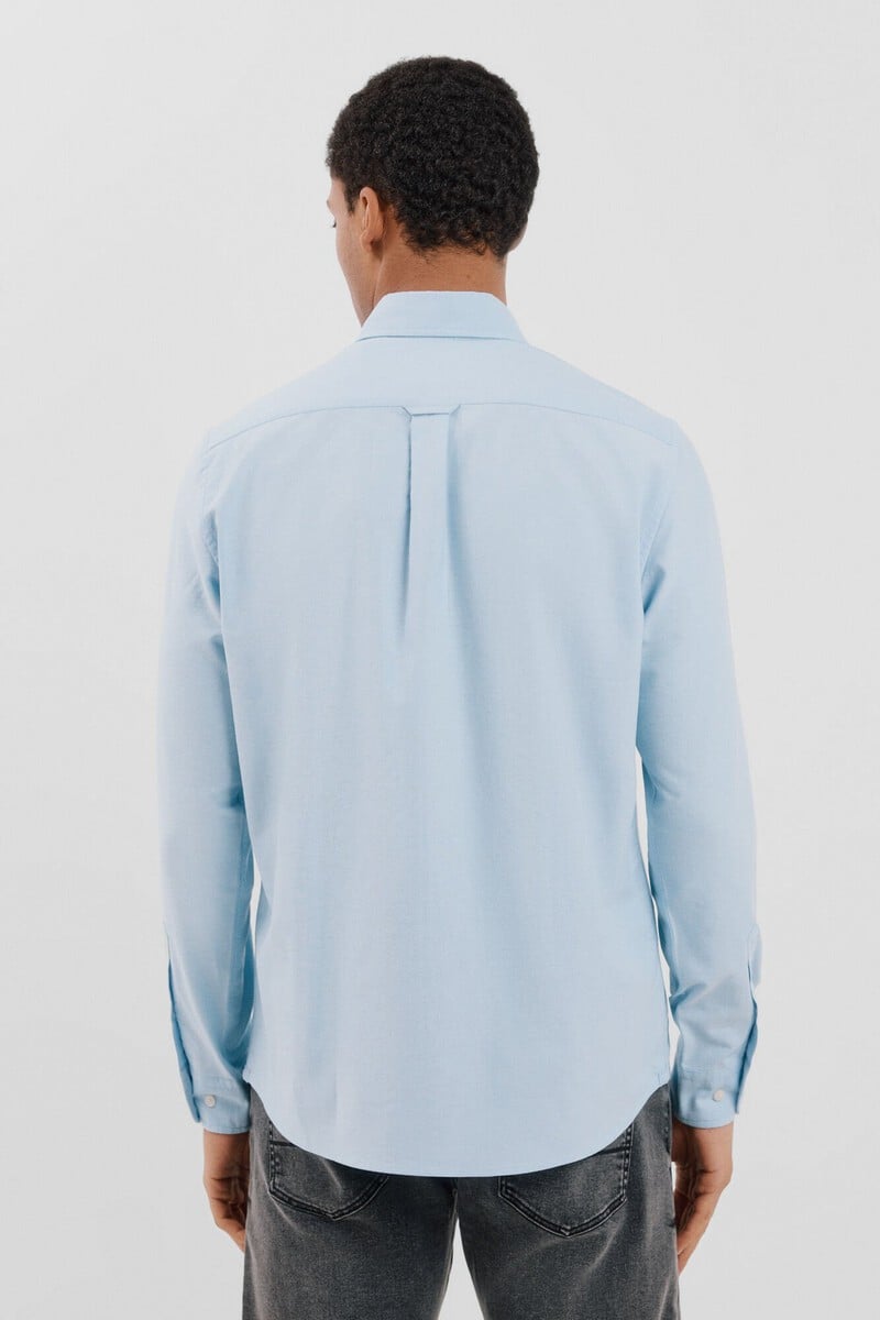 Cortefiel Camisa Oxford Liso