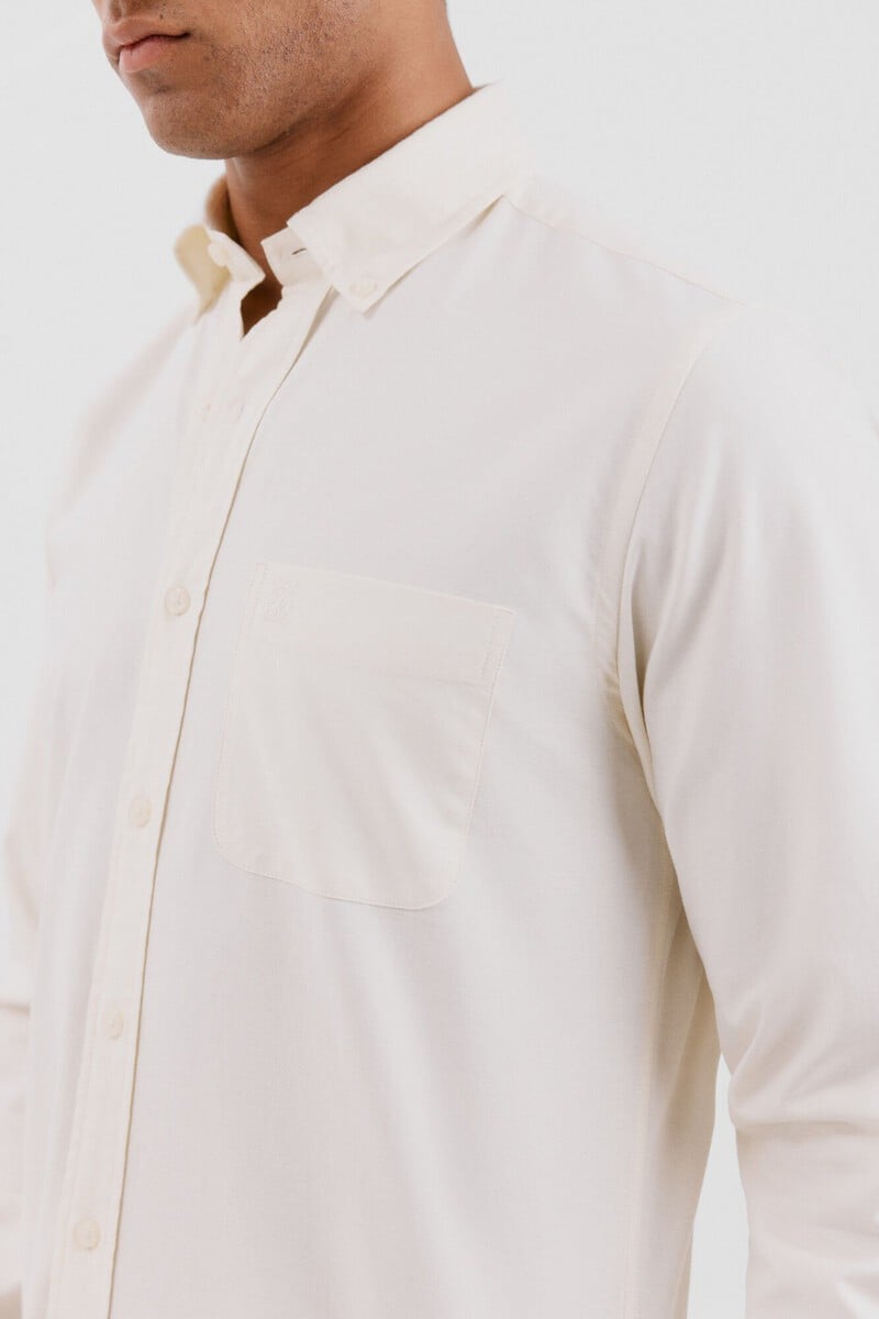 Cortefiel Camisa Oxford Liso