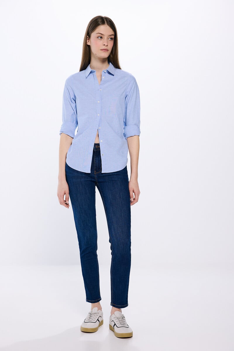 Cortefiel Camisa Oxford