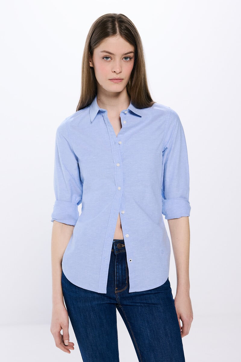Cortefiel Camisa Oxford