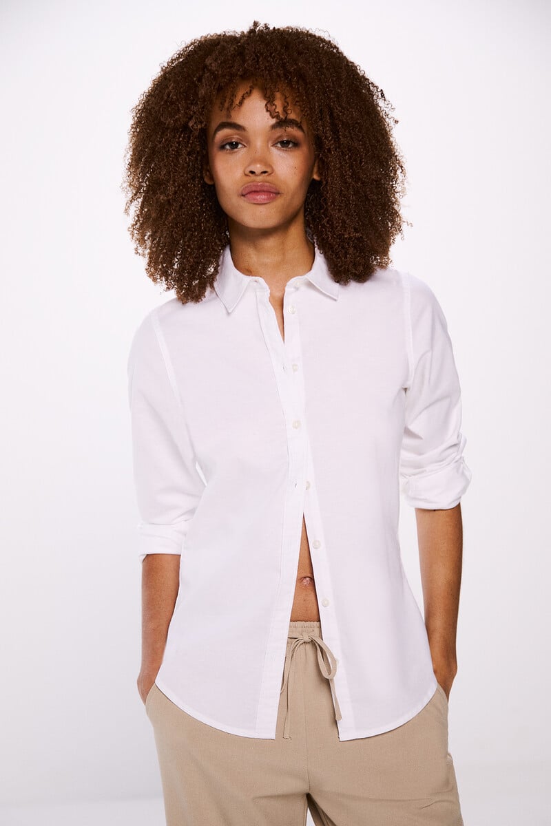 Cortefiel Camisa Oxford
