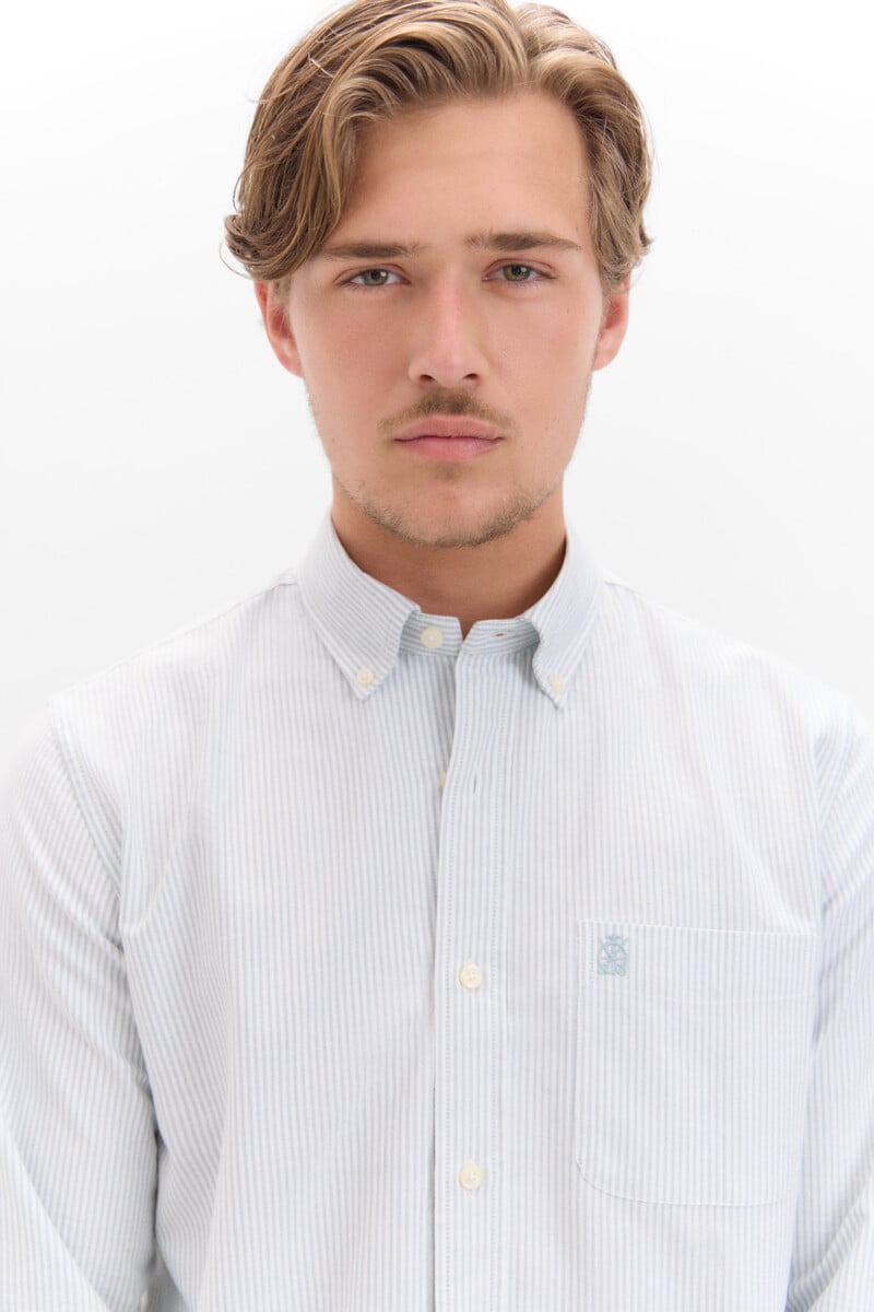 Cortefiel Camisa oxford rayas
