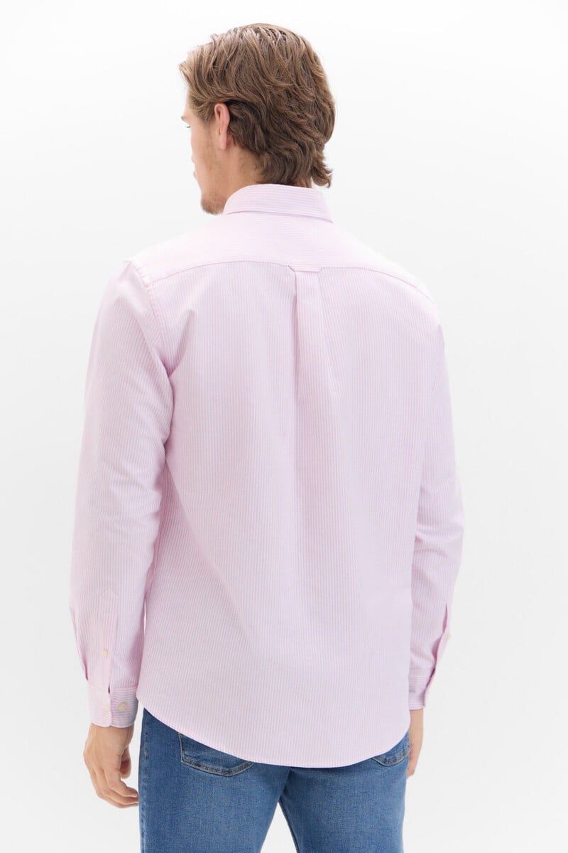 Cortefiel Camisa Oxford Rayas