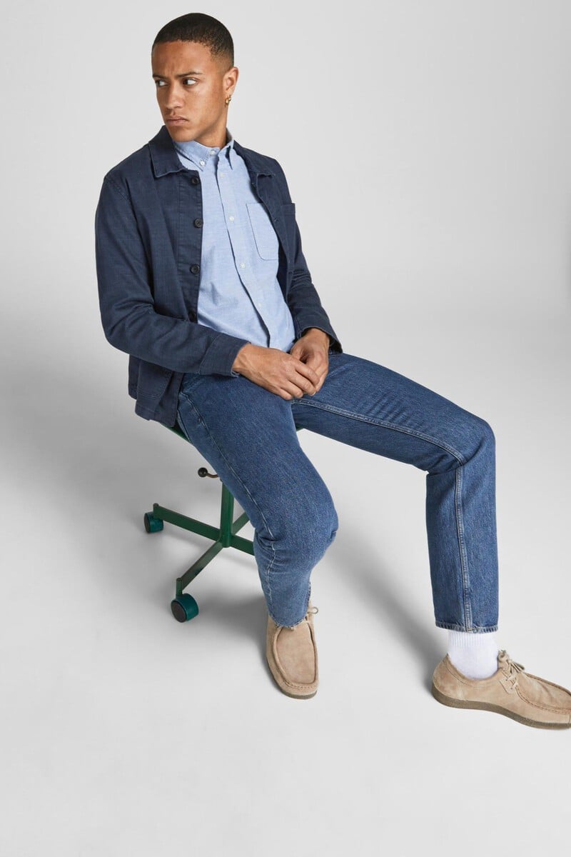 Cortefiel Camisa Oxford Slim Fit
