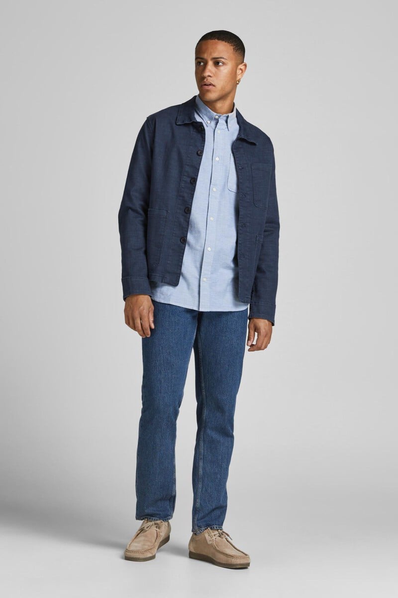 Cortefiel Camisa Oxford Slim Fit