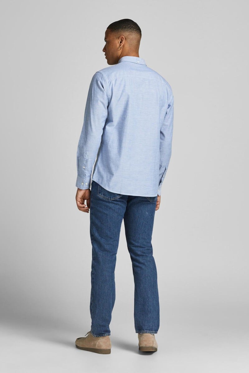 Cortefiel Camisa Oxford Slim Fit