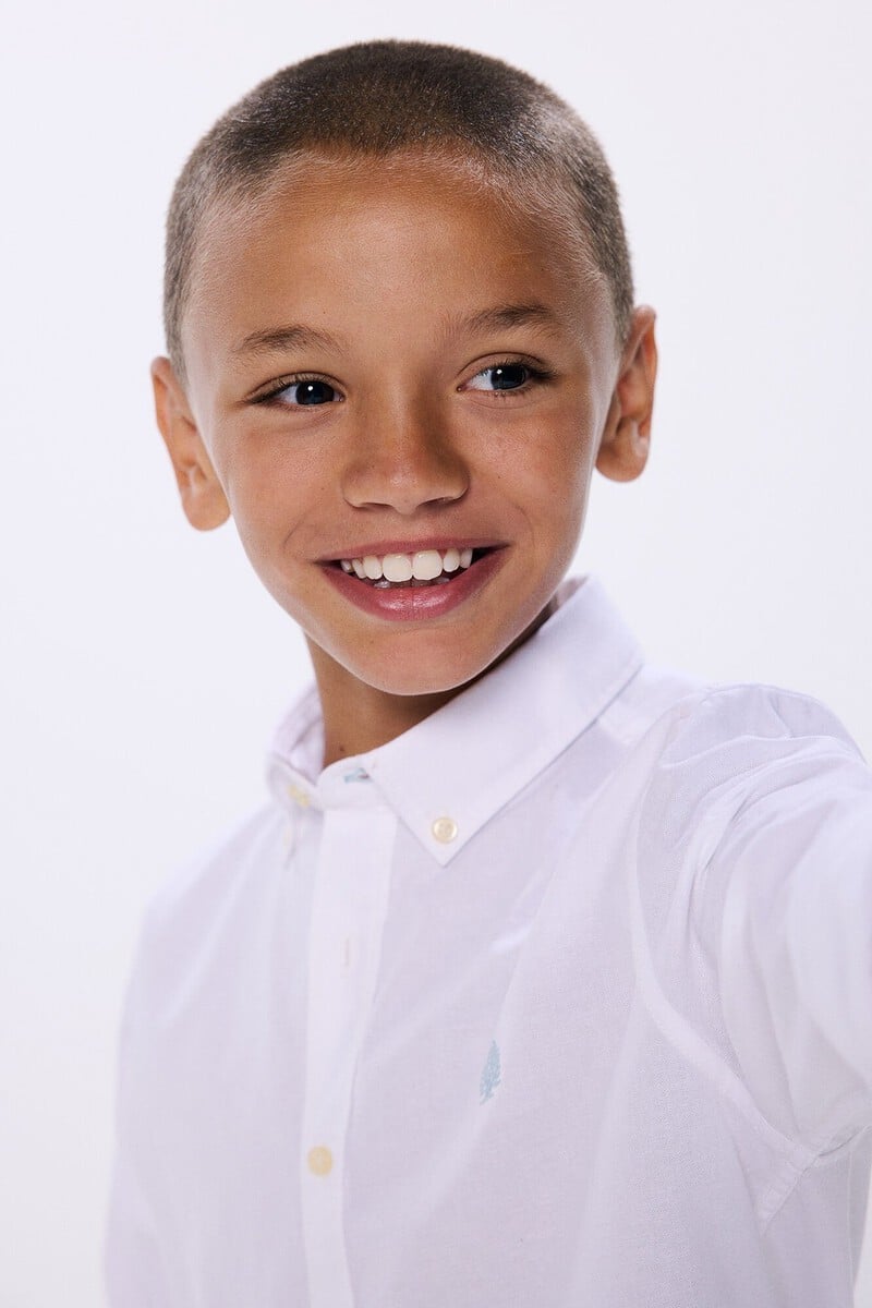 Cortefiel Camisa Pinpoint Niño