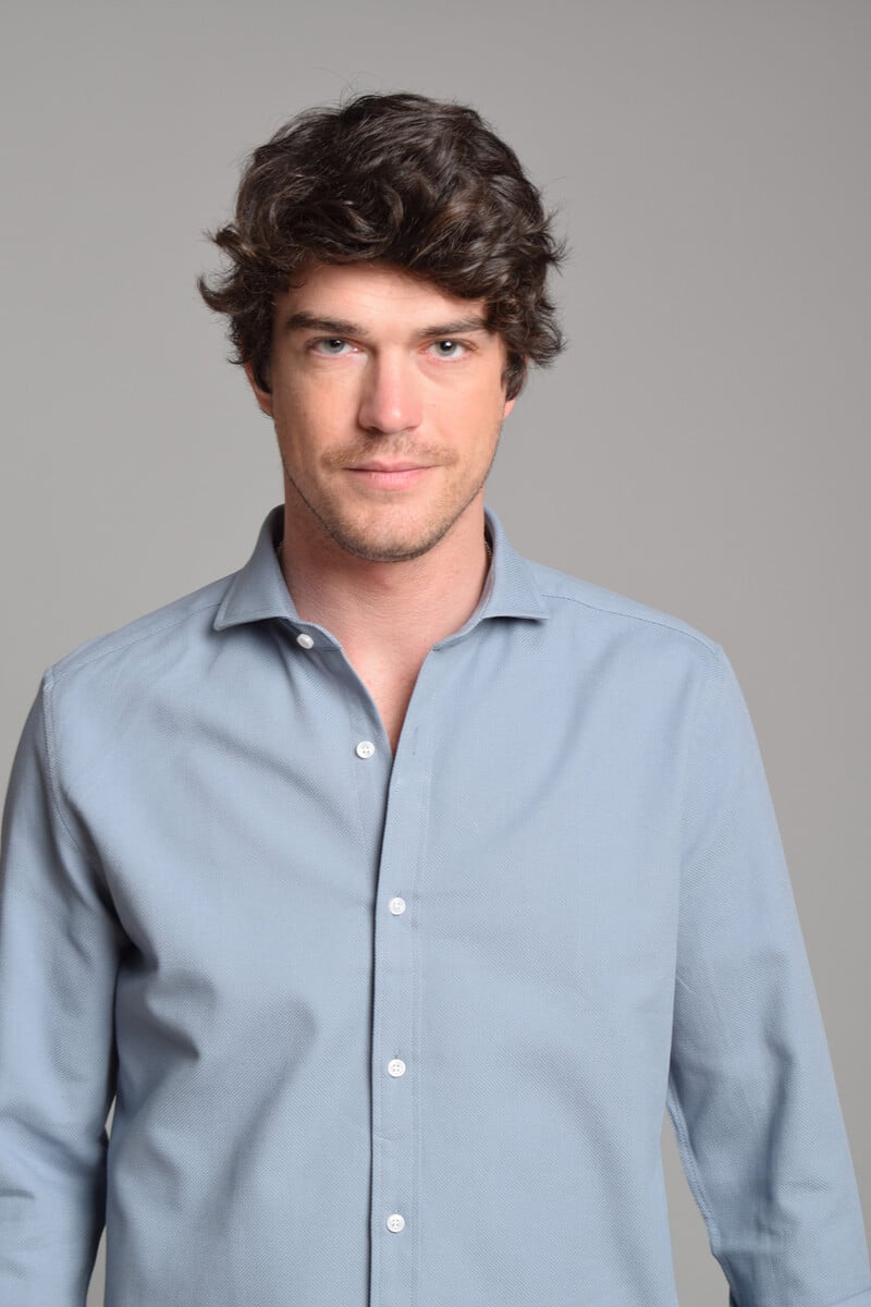 Cortefiel Camisa Piqué