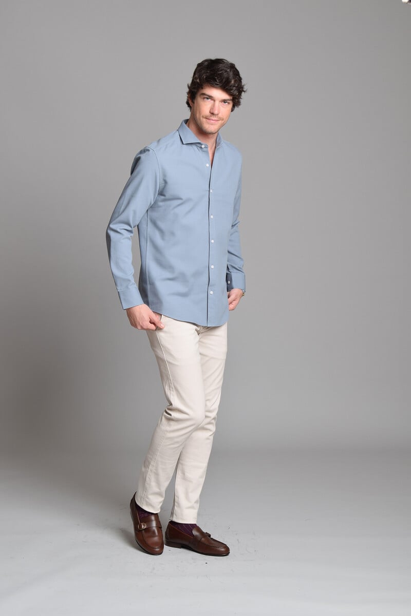 Cortefiel Camisa Piqué