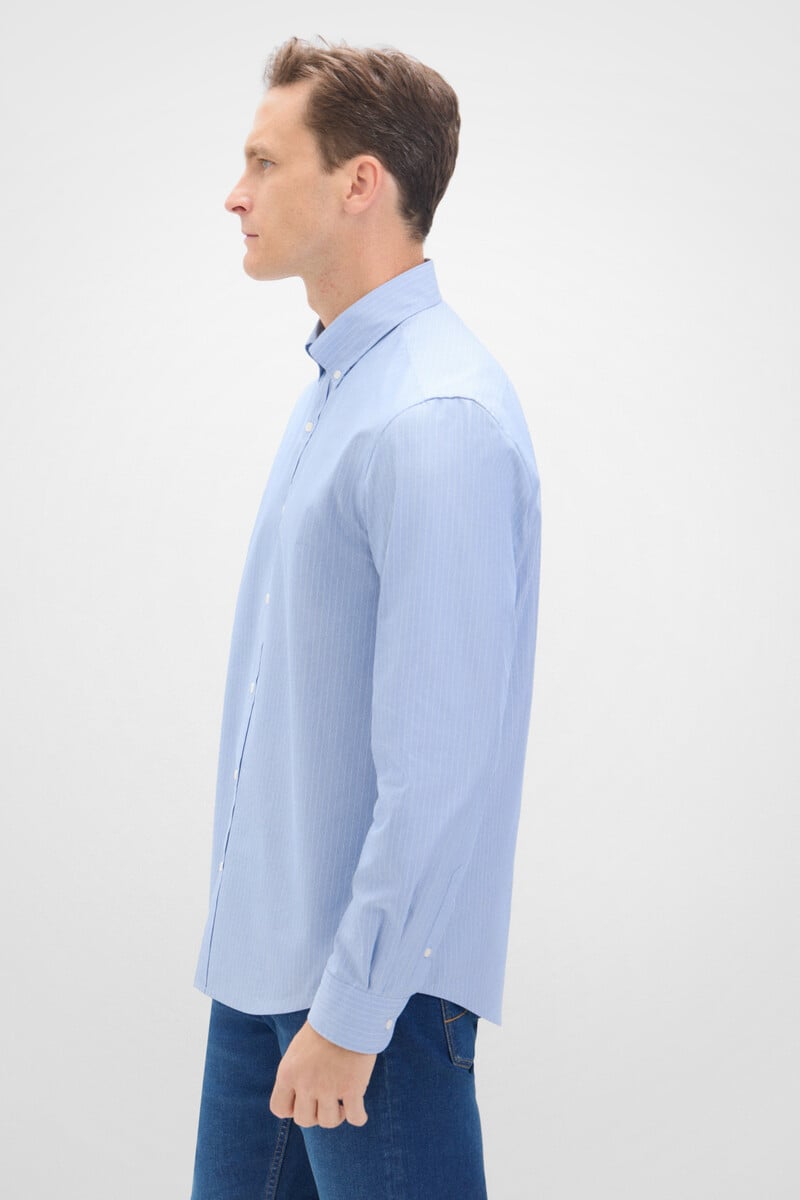 Cortefiel Camisa Rayas Coolmax