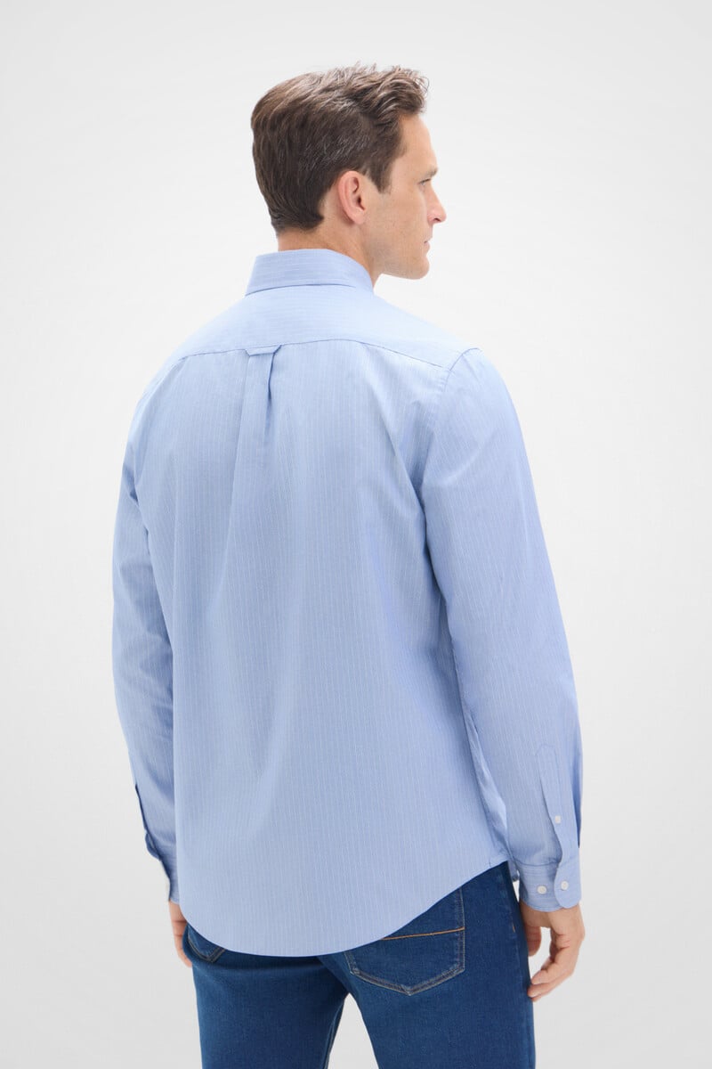 Cortefiel Camisa Rayas Coolmax
