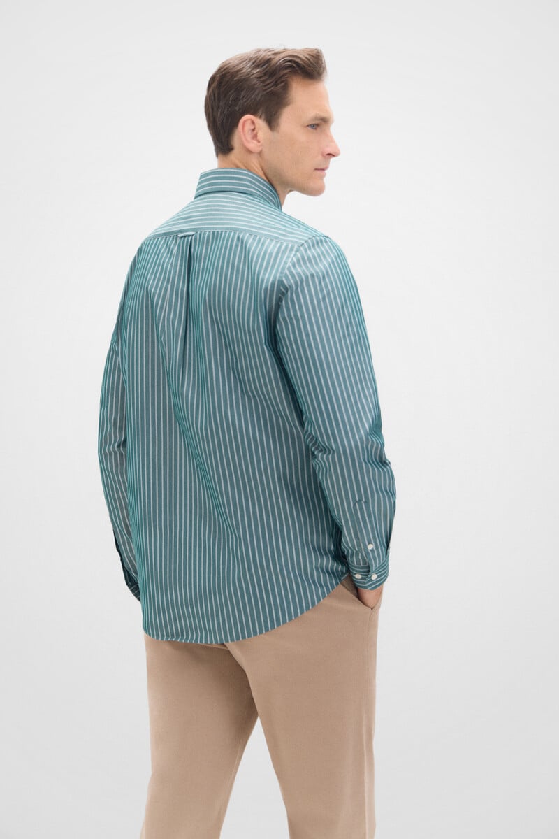 Cortefiel Camisa Rayas Coolmax