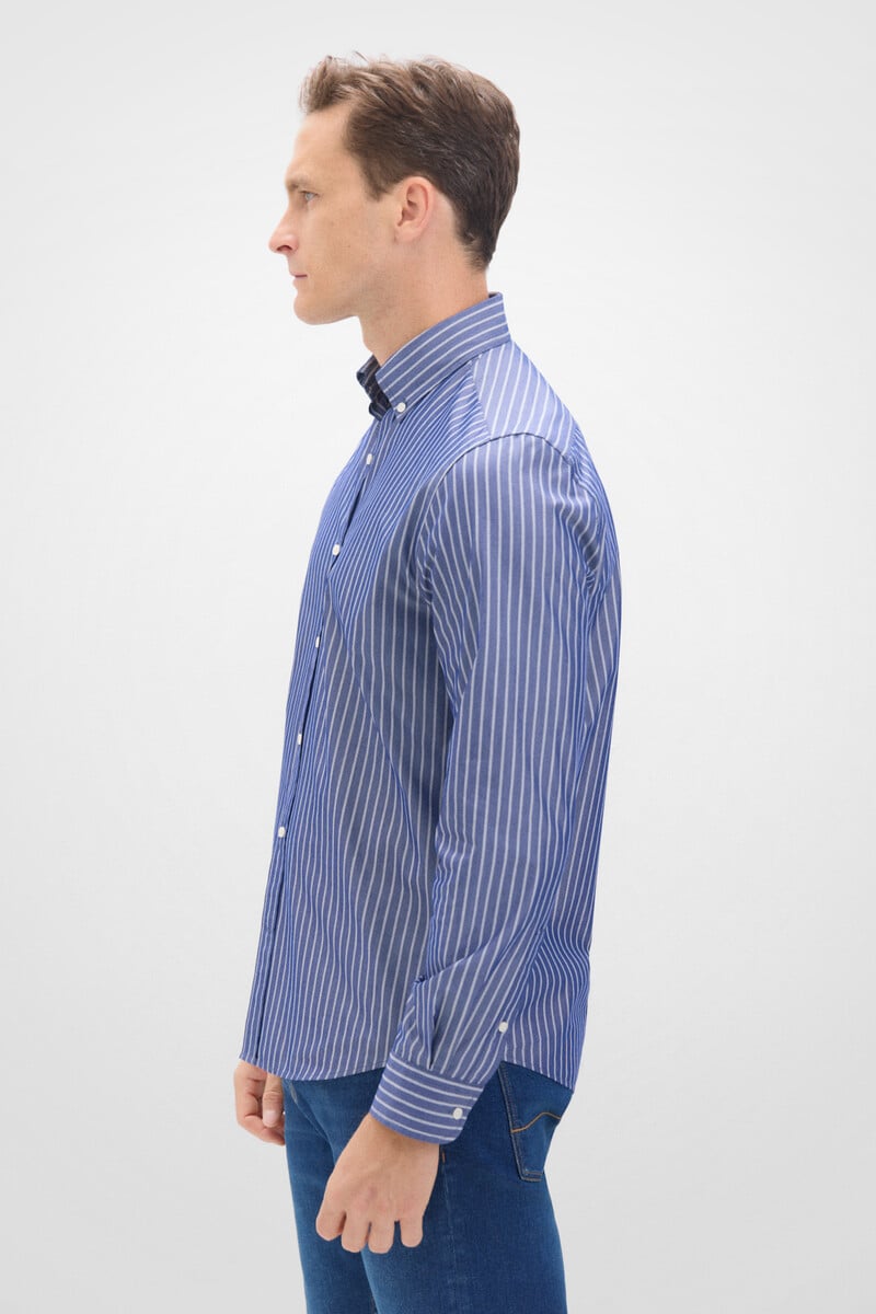 Cortefiel Camisa Rayas Coolmax