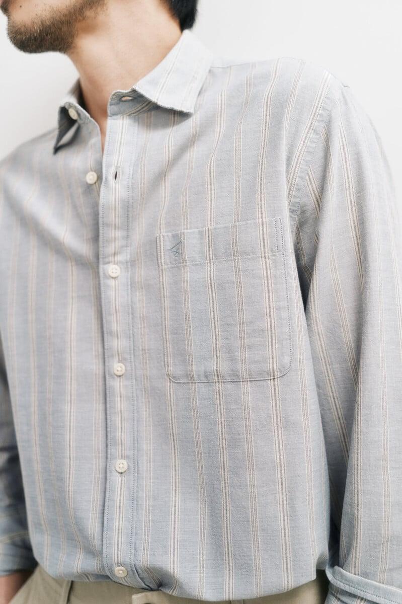 Cortefiel Camisa rayas relaxed fit