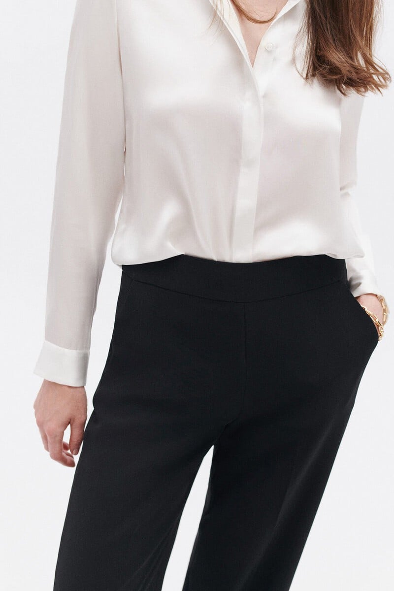Cortefiel Camisa Seda