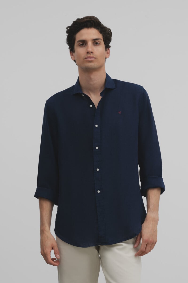 Cortefiel Camisa sport linen