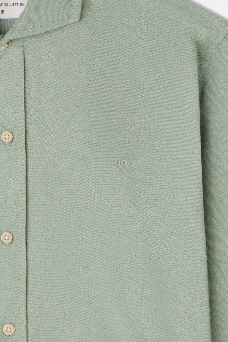 Cortefiel Camisa Sport Lisa Micropique