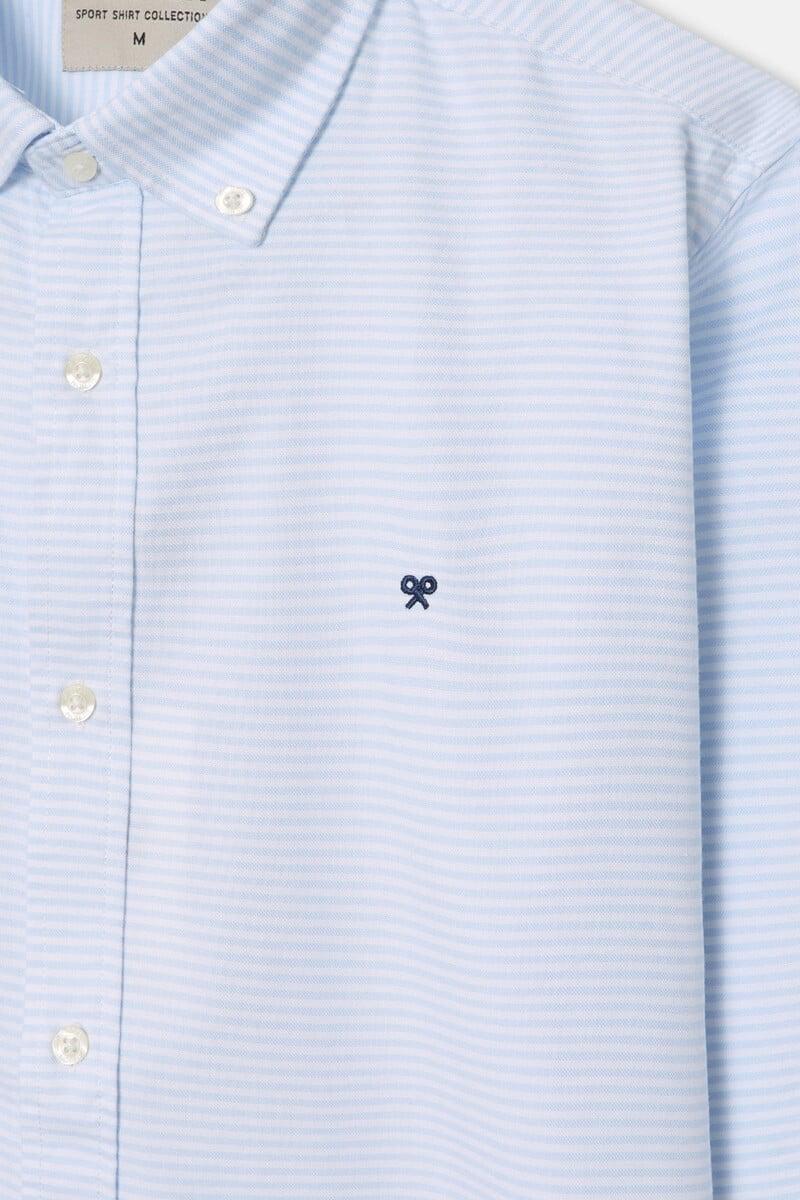 Cortefiel Camisa Sport Oxford Raya Horizontal