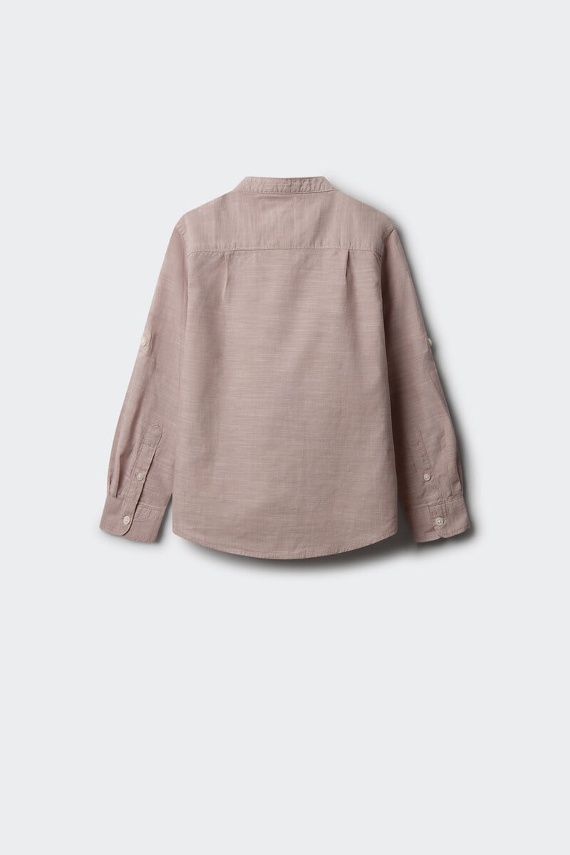 Cortefiel Camisa Textura Cuello Mao Niño