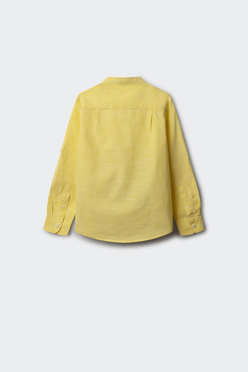 Cortefiel Camisa Textura Cuello Mao Niño