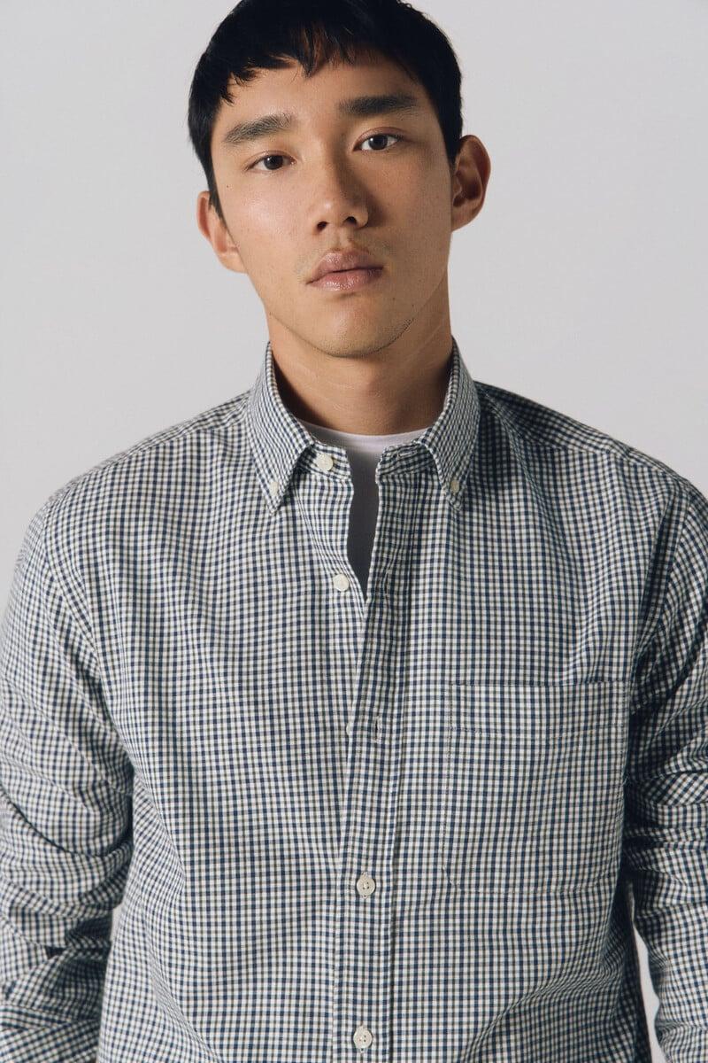 Cortefiel Camisa Twill Cuadros