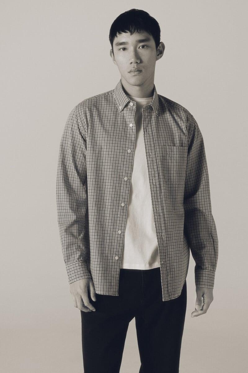 Cortefiel Camisa twill cuadros