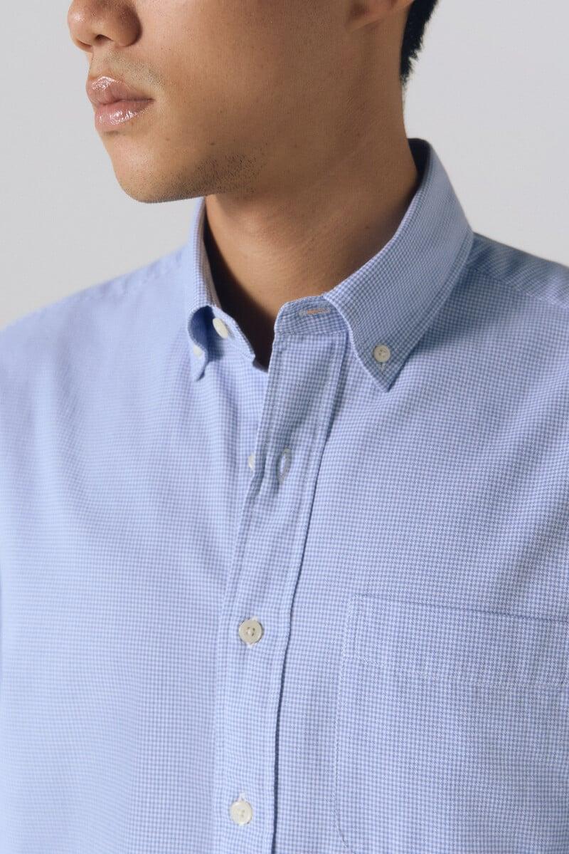 Cortefiel Camisa Twill Cuadros