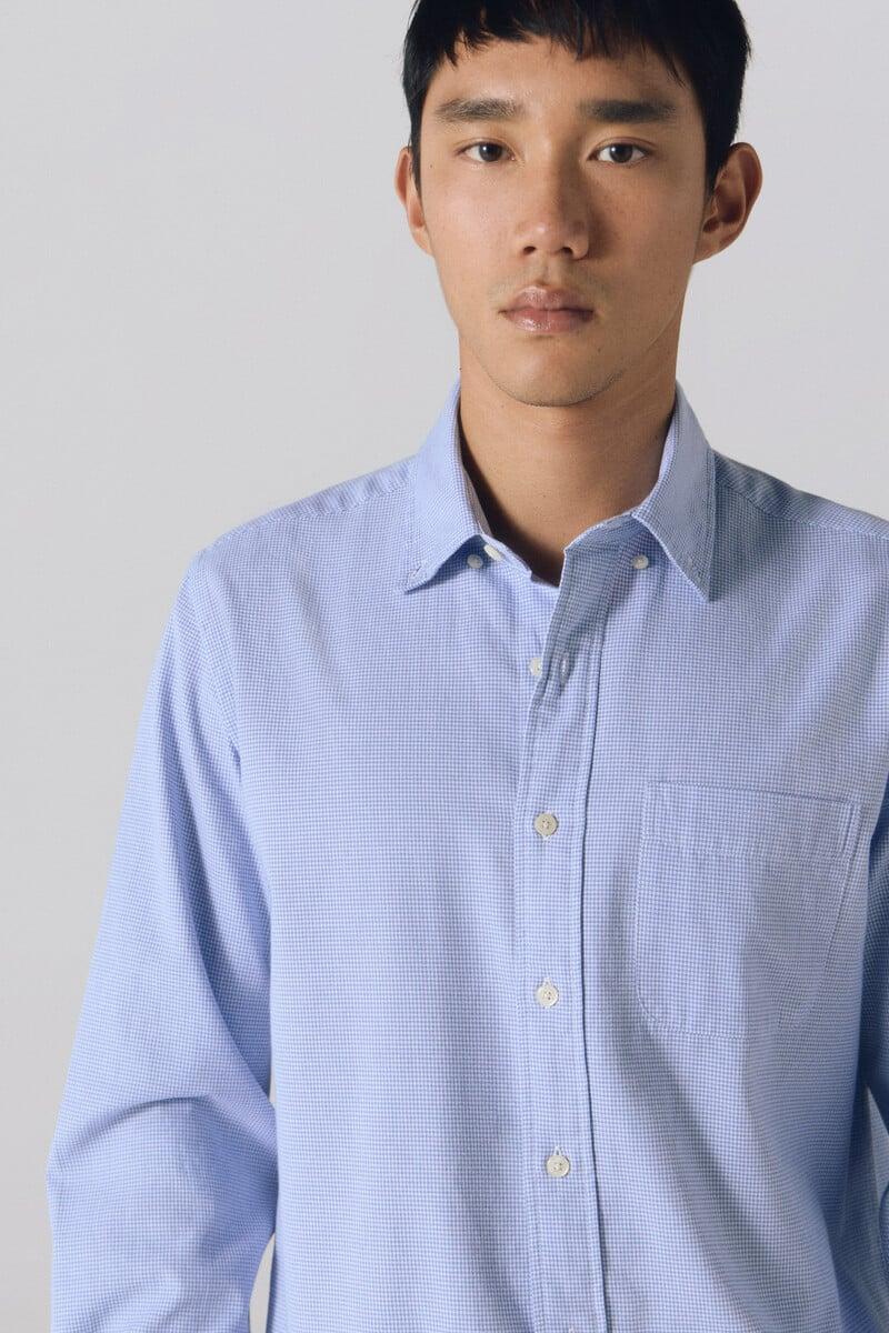 Cortefiel Camisa Twill Cuadros