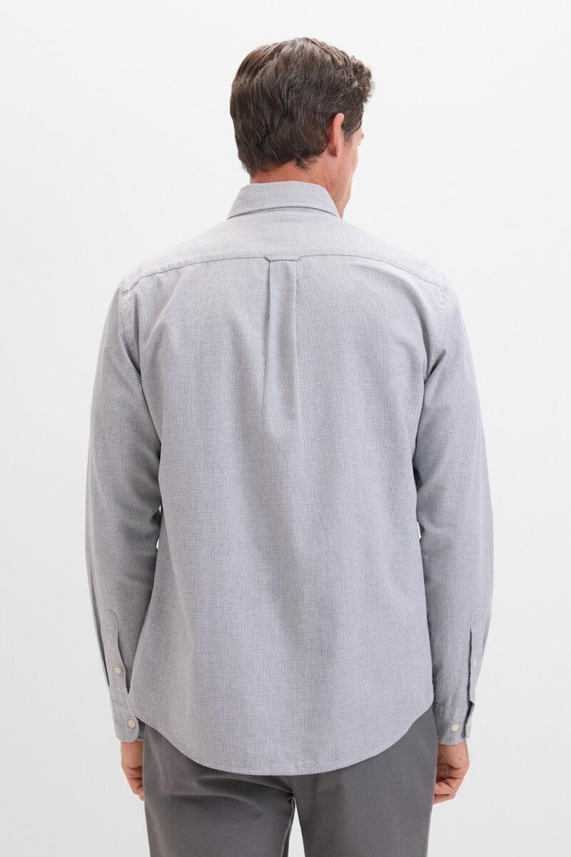 Cortefiel Camisa Twill Cuadros