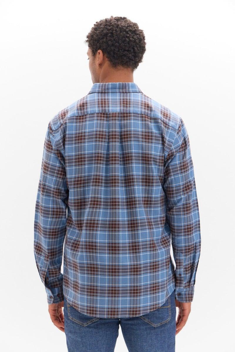 Cortefiel Camisa Twill Cuadros