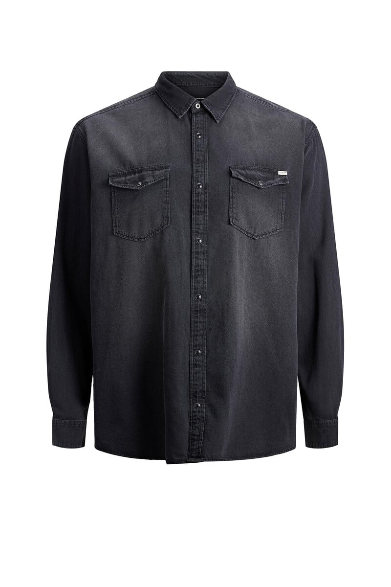 Cortefiel Camisa vaquera loose fit PLUS
