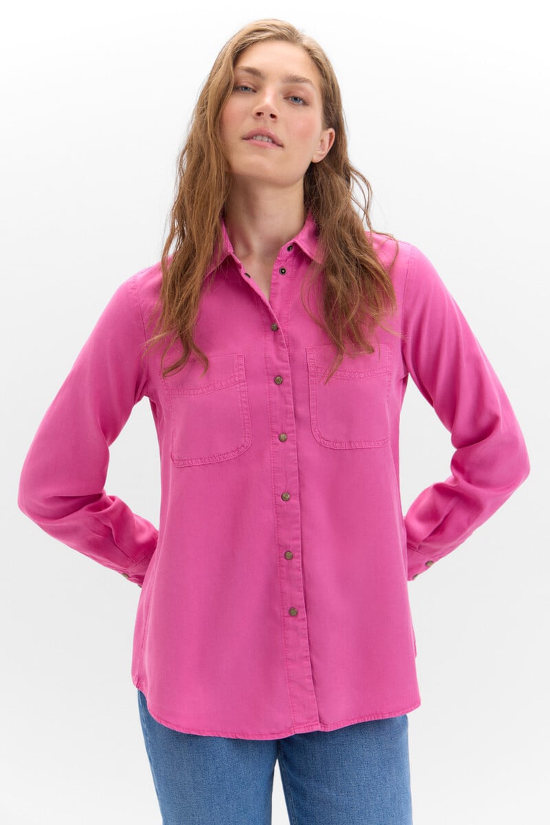 Cortefiel Camisa Vaquera Tencel