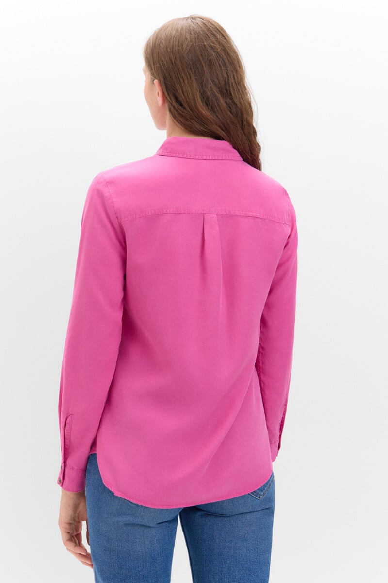 Cortefiel Camisa Vaquera Tencel