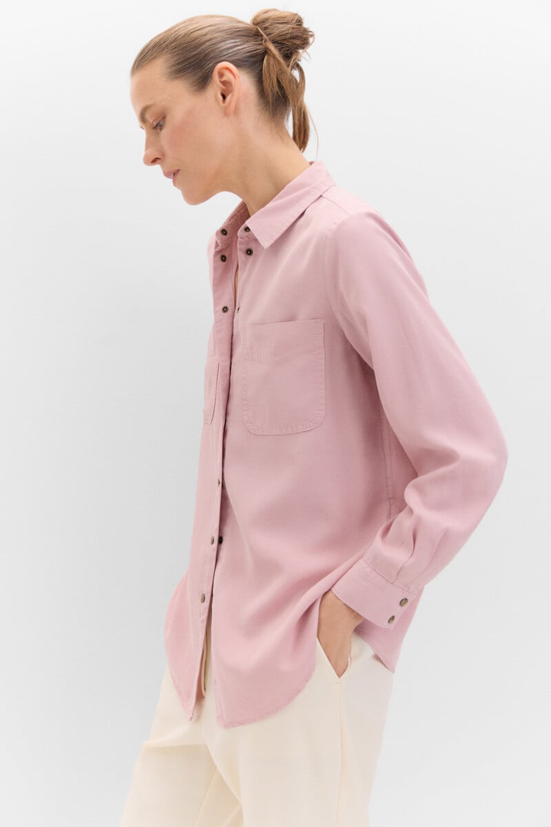 Cortefiel Camisa Vaquera Tencel