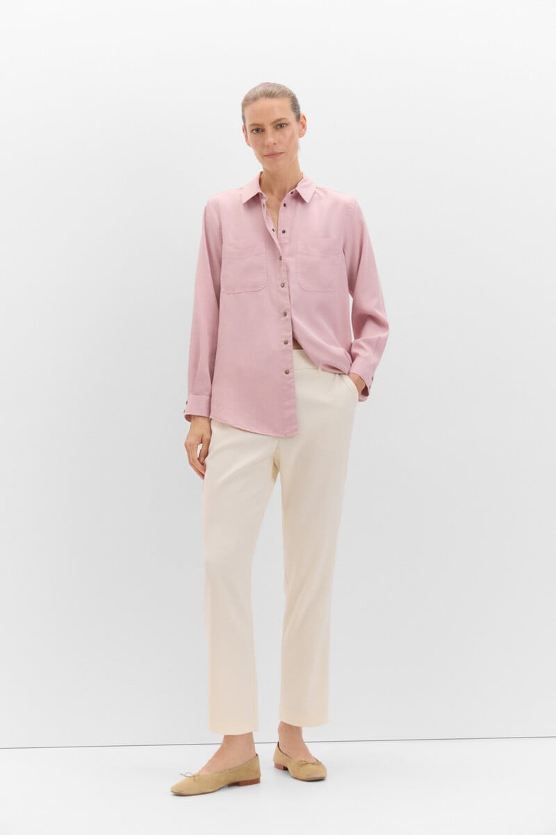 Cortefiel Camisa Vaquera Tencel