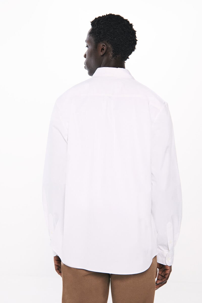Cortefiel Camisa Vestir Elástica