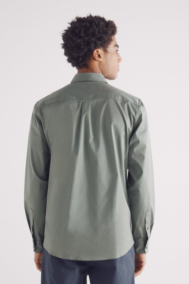 Cortefiel Camisa Vestir Elástica