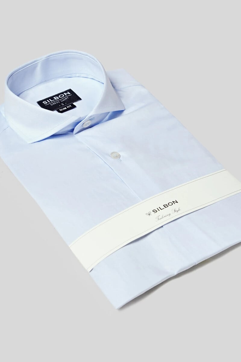 Cortefiel Camisa Vestir Puño Simple