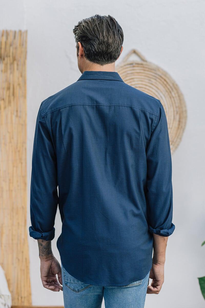Cortefiel Camisa Vestir Simil Liso