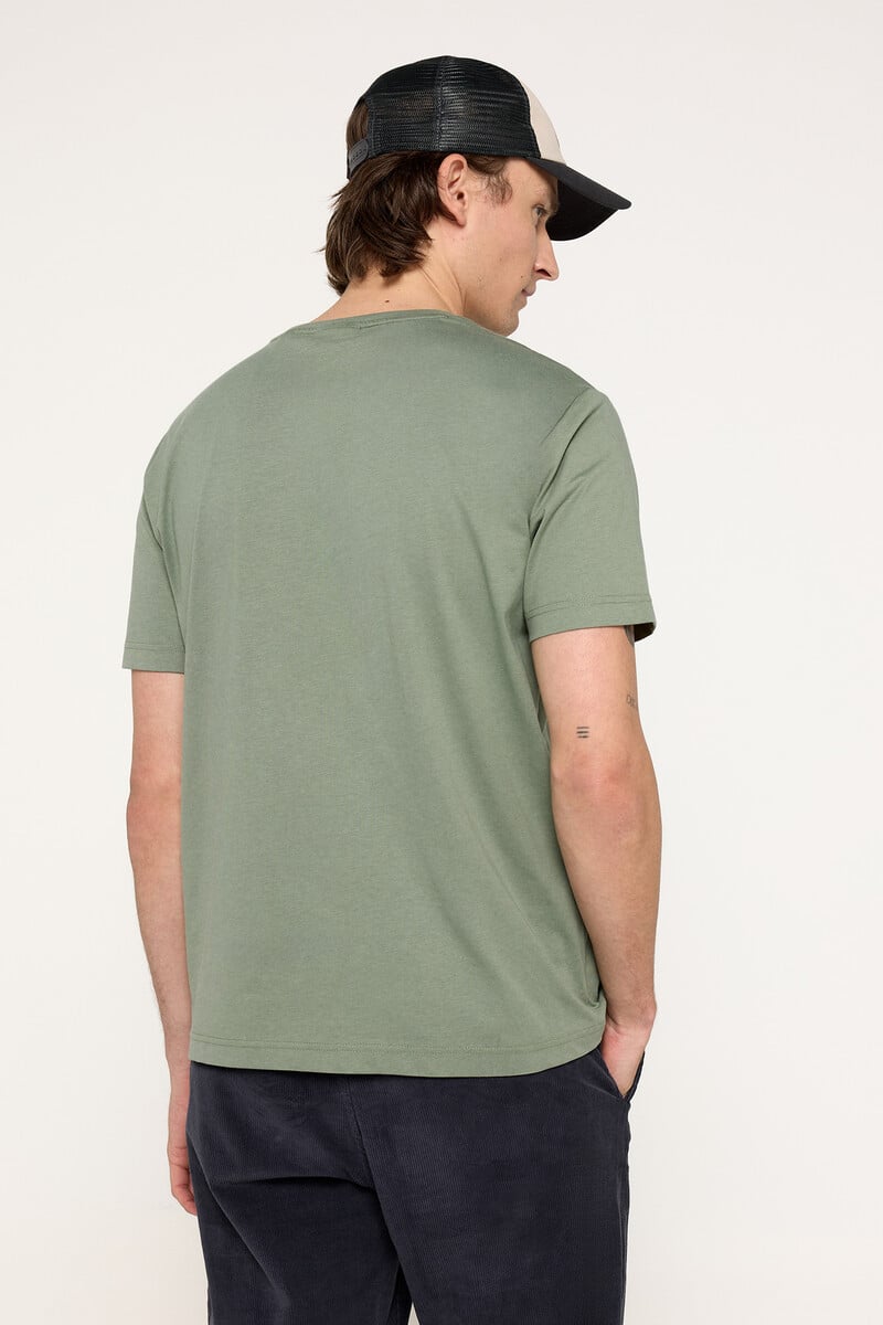 Cortefiel Camiseta 100% Algodón