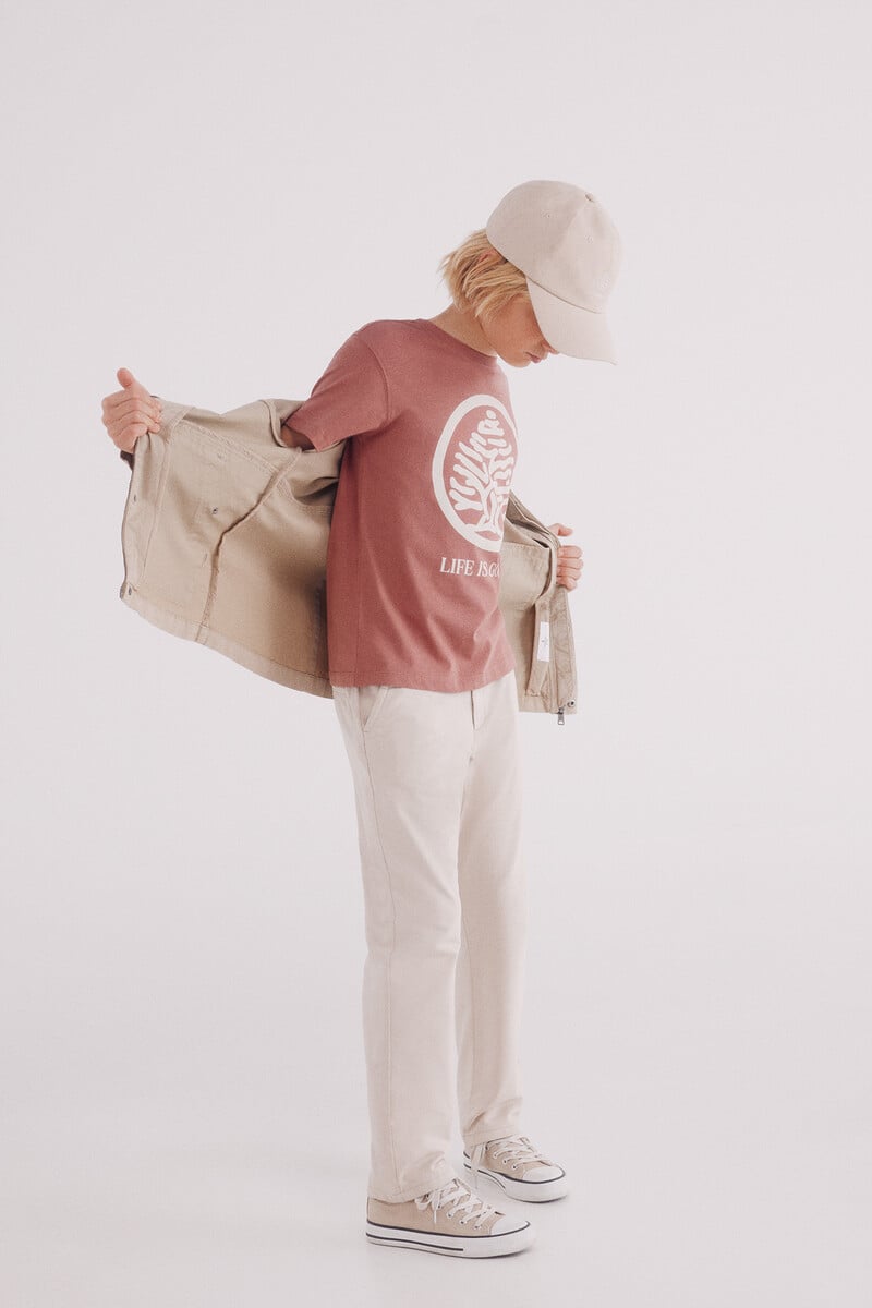 Cortefiel Camiseta Arbol Niño