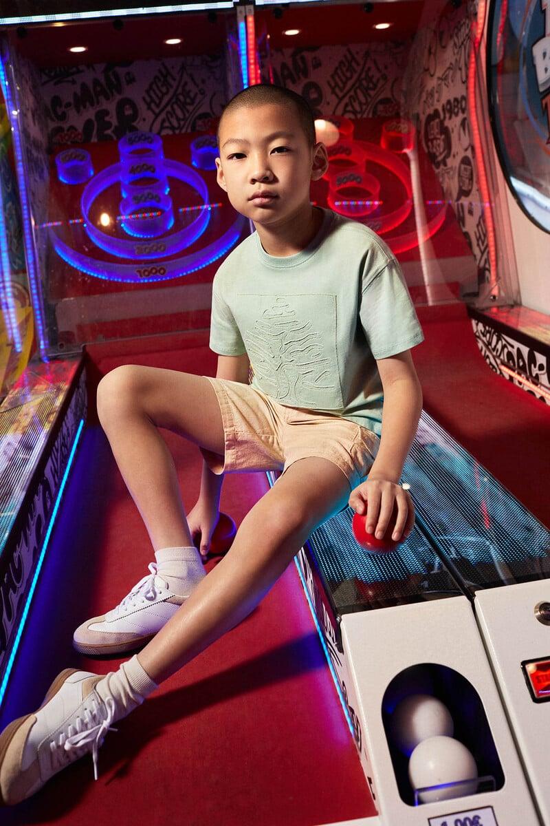 Cortefiel Camiseta Arbol niño