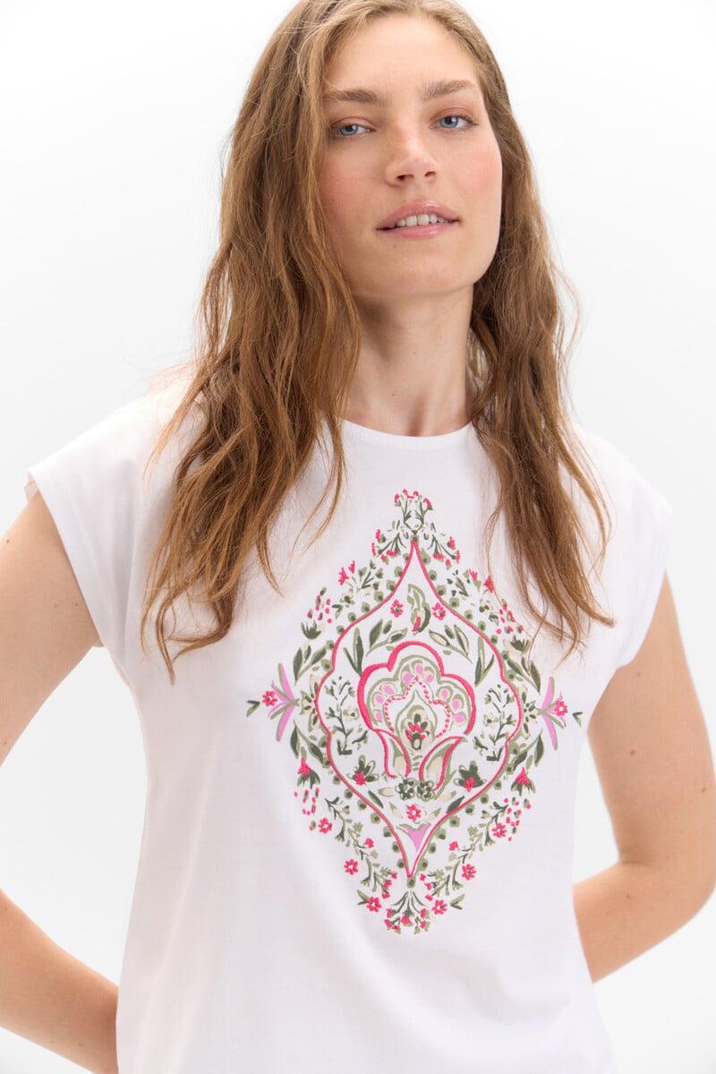 Cortefiel Camiseta básica algodón