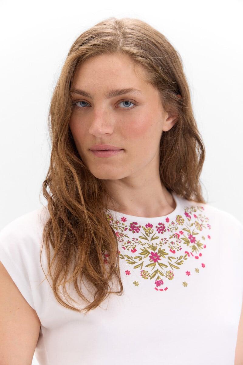 Cortefiel Camiseta básica algodón