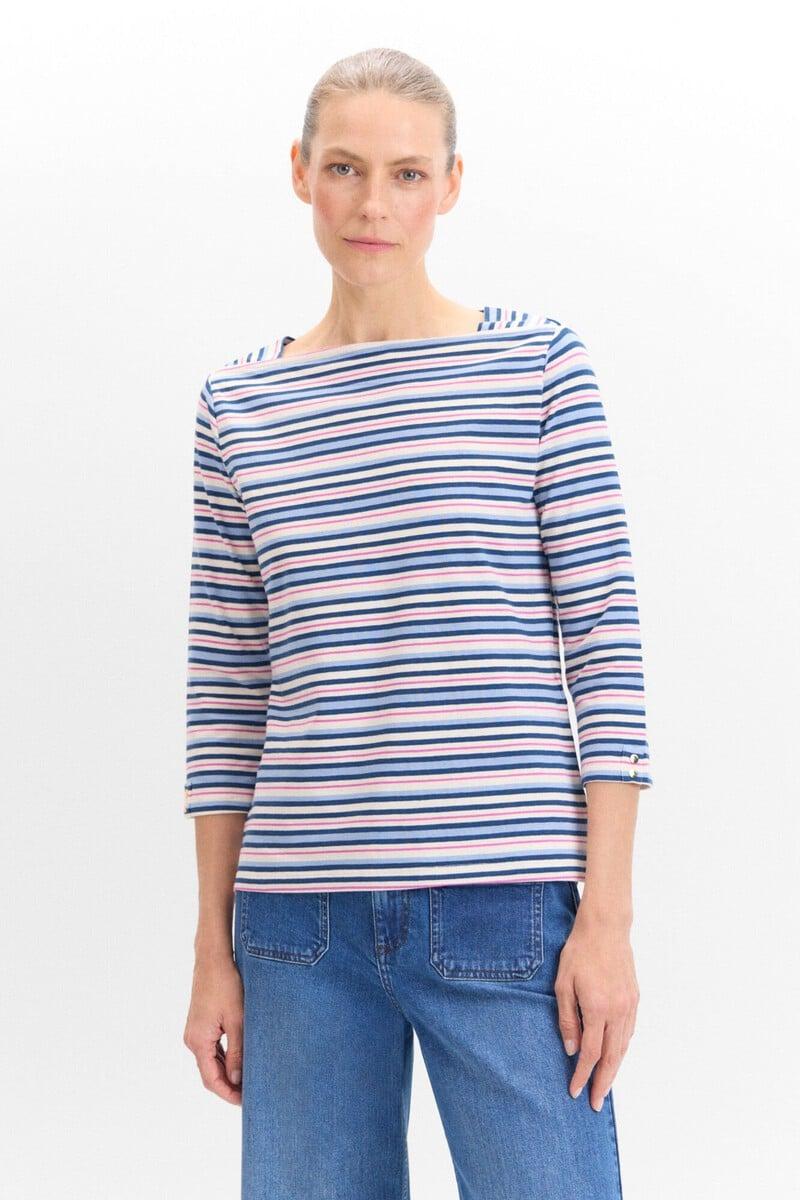Cortefiel Camiseta Básica Barco