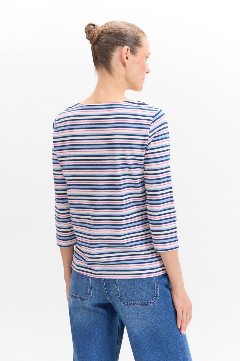 Cortefiel Camiseta Básica Barco