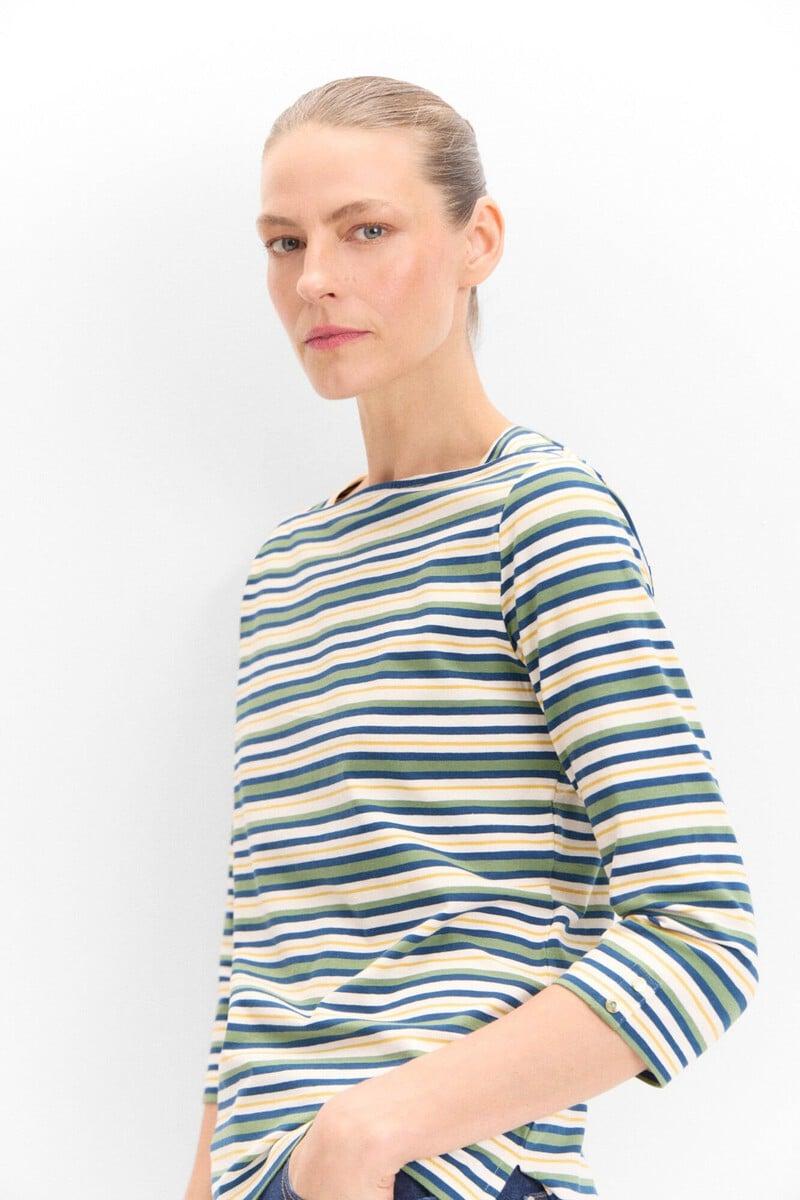 Cortefiel Camiseta Básica Barco