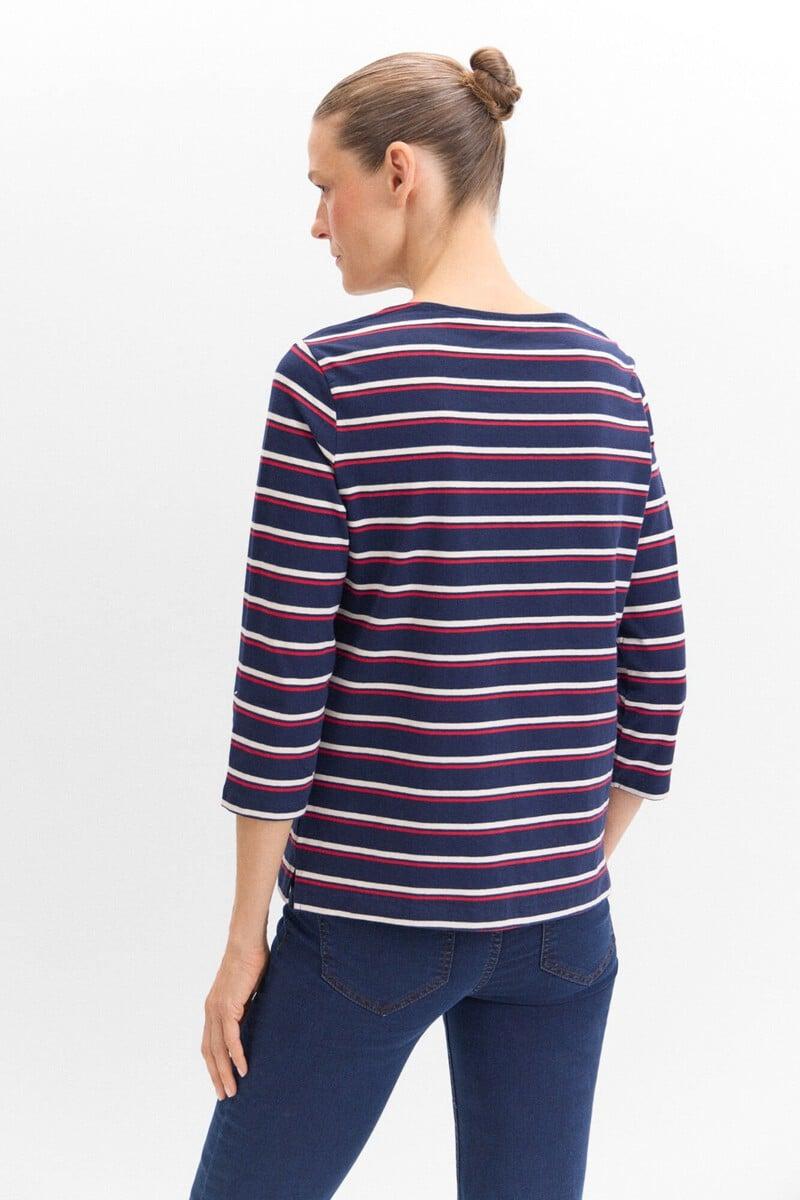 Cortefiel Camiseta Básica Barco