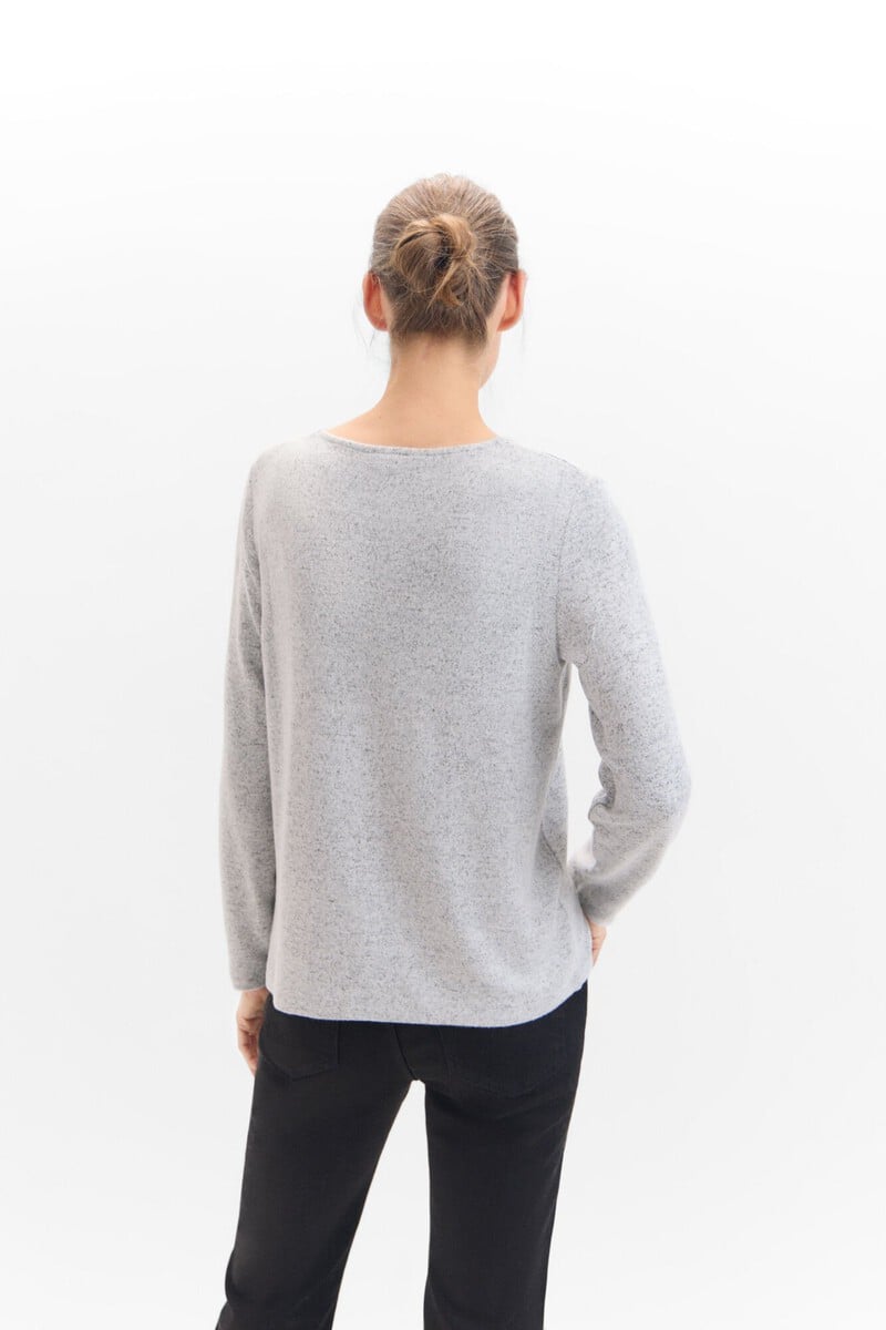 Cortefiel Camiseta Básica Cuello Pico
